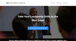 Desktop Screenshot of driveinfluence.com
